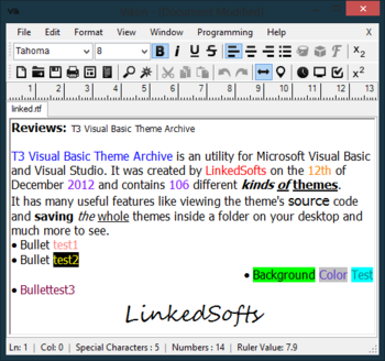 Vikon screenshot