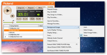 VIMA TUNES PLAYER screenshot 3