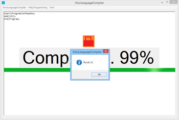 VinciLanguageCompiler screenshot 2