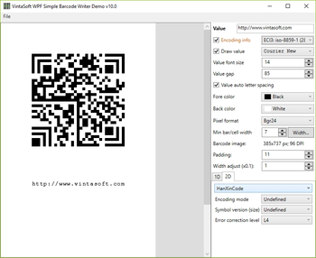 VintaSoft Barcode .NET SDK screenshot 2