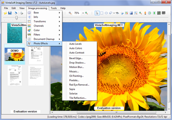 VintaSoftImaging.NET SDK screenshot