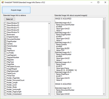 VintaSoftTwain.NET SDK screenshot 6