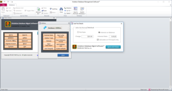 Violation Database Management Software screenshot 14