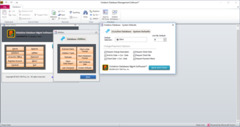 Violation Database Management Software screenshot 17