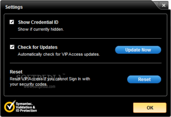 VIP Access screenshot 2