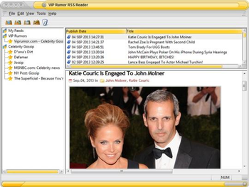 VIP Rumor RSS Reader screenshot