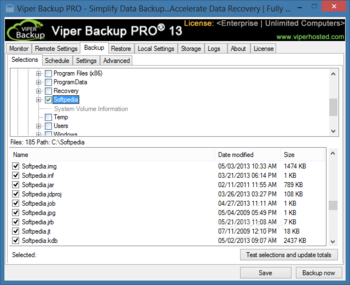 Viper Backup PRO screenshot 2