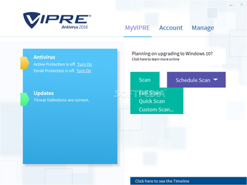 VIPRE Antivirus screenshot