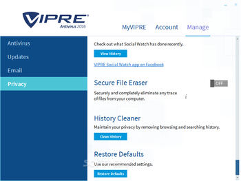 VIPRE Antivirus screenshot 12