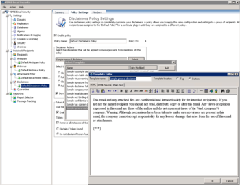 VIPRE Email Security for Exchange screenshot 4