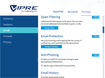 VIPRE Internet Security screenshot 12