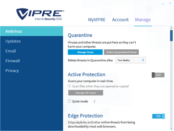VIPRE Internet Security screenshot 5