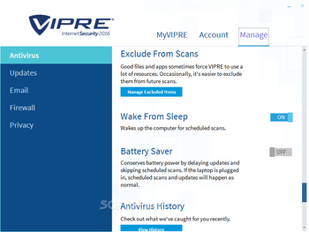 VIPRE Internet Security screenshot 7