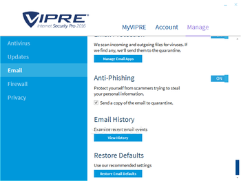 VIPRE Internet Security Pro screenshot 12