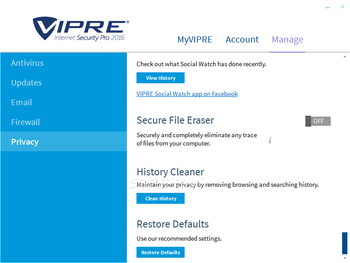 VIPRE Internet Security Pro screenshot 16