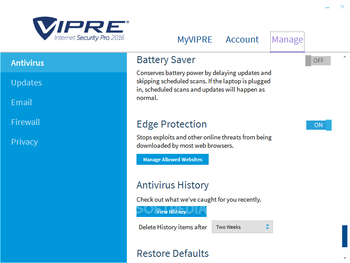 VIPRE Internet Security Pro screenshot 9