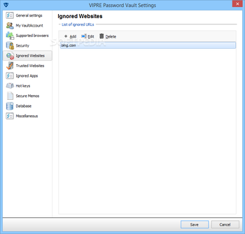 VIPRE Password Vault screenshot 14