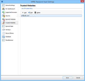 VIPRE Password Vault screenshot 15