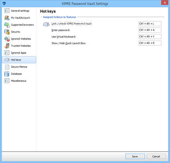 VIPRE Password Vault screenshot 17