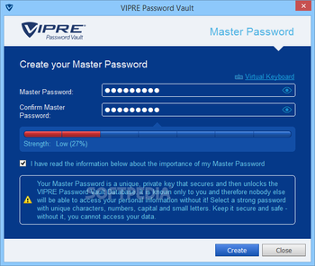 VIPRE Password Vault screenshot 21