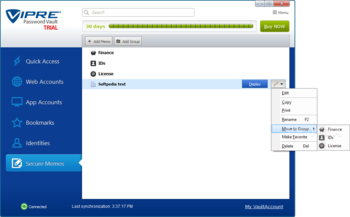 VIPRE Password Vault screenshot 8