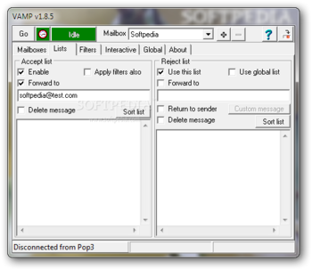 Virdi Advanced Mail Processor (VAMP) screenshot 2