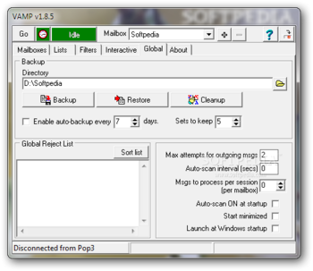 Virdi Advanced Mail Processor (VAMP) screenshot 3