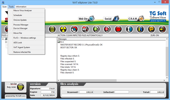 VirIT eXplorer Lite screenshot 3