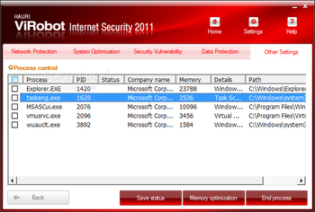 ViRobot Internet Security 2011 screenshot 14
