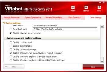 ViRobot Internet Security 2011 screenshot 16