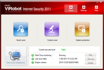 ViRobot Internet Security 2011 screenshot 2