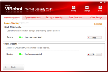 ViRobot Internet Security 2011 screenshot 5