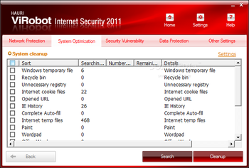 ViRobot Internet Security 2011 screenshot 9