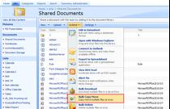 Virto Bulk File Copy and Move for Microsoft SharePoint screenshot
