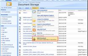 Virto Bulk File Download for Microsoft SharePoint screenshot