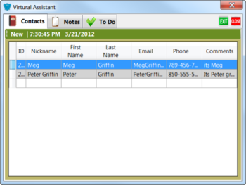 Virtual Assistant screenshot 2