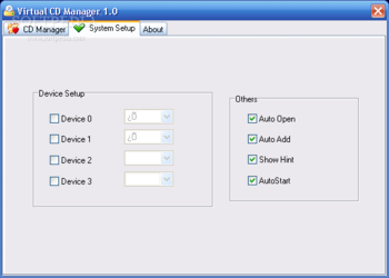 Virtual CD Manager screenshot 2