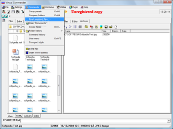 Virtual Commander screenshot