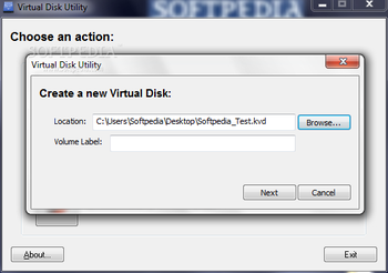 Virtual Disk Utility screenshot 2