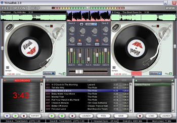 VIRTUAL DJ PROPHET - TURNTABLE STUDIO screenshot