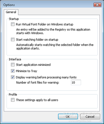 Virtual Font Folder screenshot 2