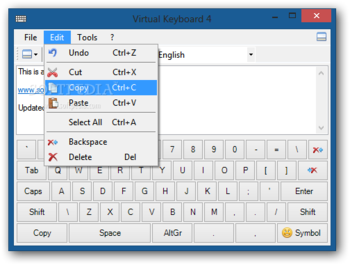 Virtual Keyboard screenshot 2