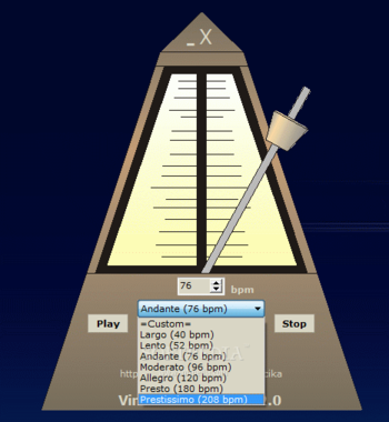 Virtual Metronome screenshot 2