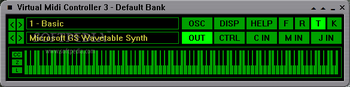 Virtual Midi Controller screenshot