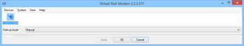 Virtual Null Modem screenshot