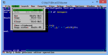 Virtual Pascal screenshot 2