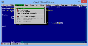 Virtual Pascal screenshot 3