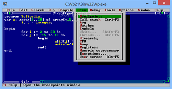 Virtual Pascal screenshot 6