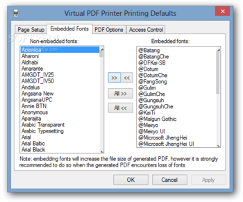 Virtual PDF Printer screenshot 8