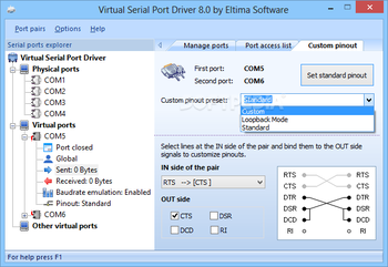 Virtual Serial Port Driver screenshot 2